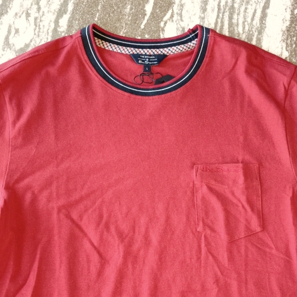 Ben Sherman Men's Pocket T-shirt New Size Large - Picture 1 of 2